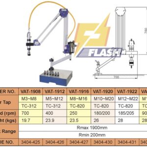 Alternative view of Máy Taro khí nén VERTEX VAT-720