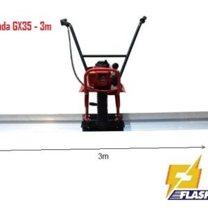 Máy đầm thước Honda GX35 - 3m