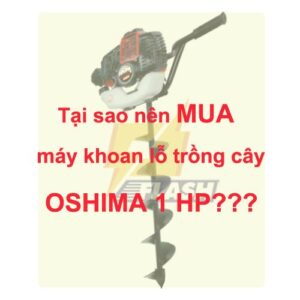 Máy khoan lỗ trồng cây Oshima 1 HP