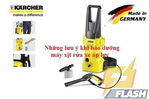 bảo dưỡng máy rửa xe áp lực cao