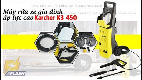 máy rửa xe áp lực Karcher K3 450