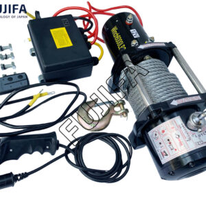 Máy tời điện ắc quy FUJIFA 6000 LBS 12V/24V 2700KG